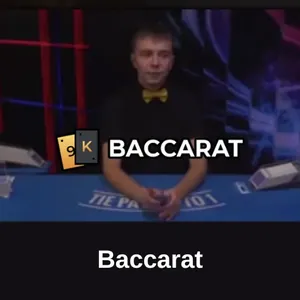 Freshdeck Baccarat live casino game at Britisino casino