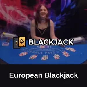 Freshdeck Euro Blackjack live casino game at Britisino casino