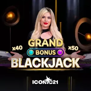 Grand Bonus Blackjack live casino game at Britisino casino