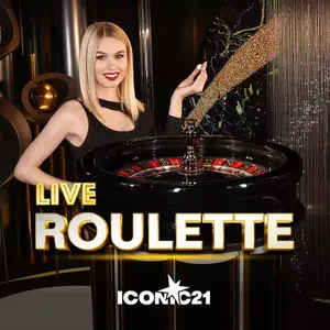 Live Roulette live casino game at Britisino casino