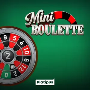 Mini Roulette live casino game at Britisino casino