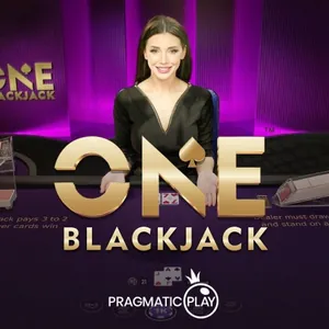 One Blackjack live casino game at Britisino casino